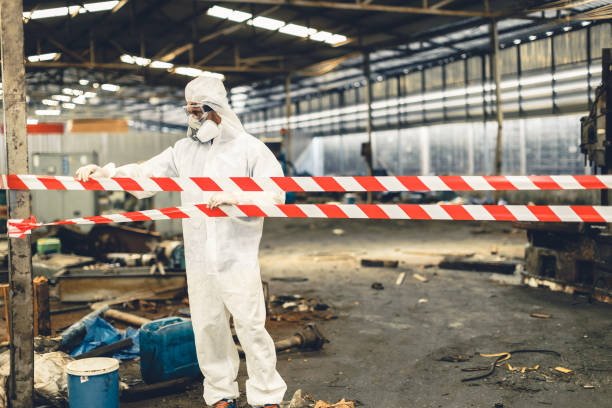 Professional Drug Lab Cleanup technician working in Windsor, CA